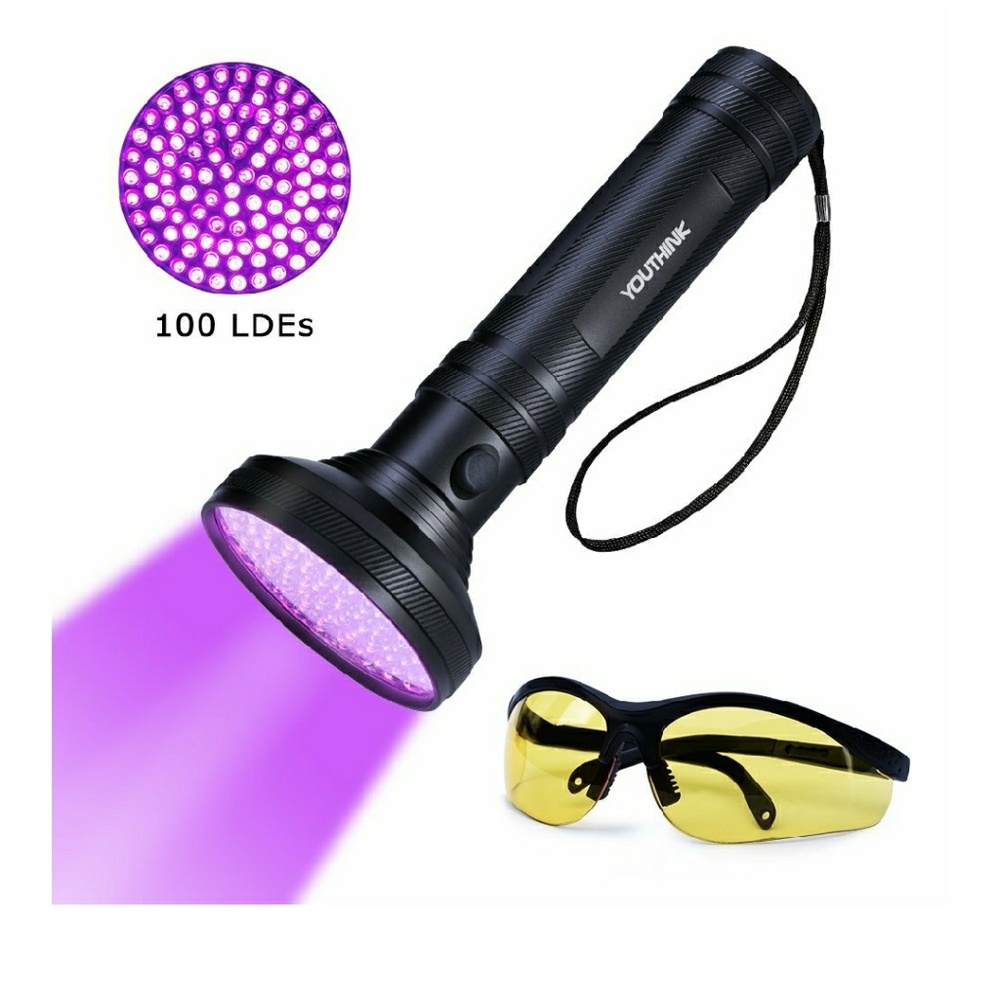 Blacklight flashlight